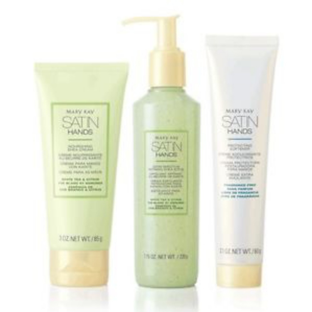Satin hands set